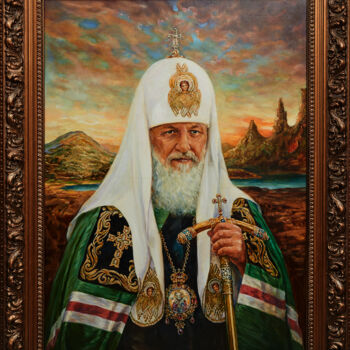 Painting titled "Вечность" by Andrei Biriukov, Original Artwork, Oil