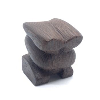 Скульптура под названием "Wolly" - Андрей Латышев, Подлинное произведение искусства, Дерево