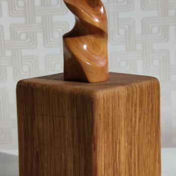 Sculpture titled "Gnome" by Andrei Latyshev, Original Artwork, Wood