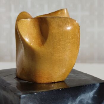 Скульптура под названием "Denta" - Андрей Латышев, Подлинное произведение искусства, Дерево