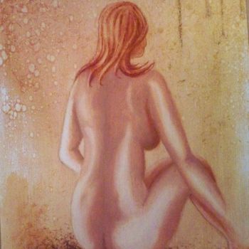 Картина под названием "Christine" - André Lerot, Подлинное произведение искусства, Масло