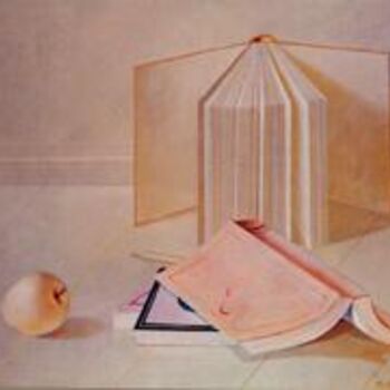 Картина под названием "farniente" - André Plisson, Подлинное произведение искусства, Масло