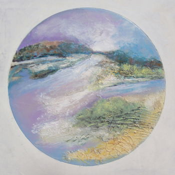 Картина под названием "Loire sauvage 16-30…" - André Quétard, Подлинное произведение искусства, Масло