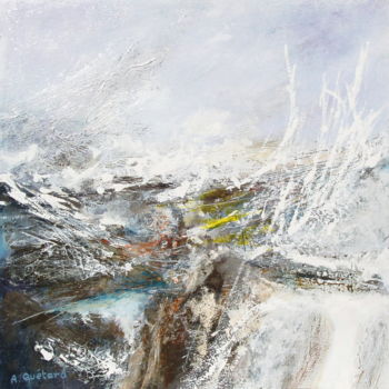 Peinture intitulée "14-turbulence-1.jpg" par André Quétard, Œuvre d'art originale, Huile