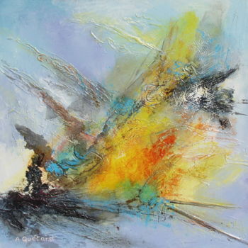 Malarstwo zatytułowany „14-turbulence-6.jpg” autorstwa André Quétard, Oryginalna praca, Olej