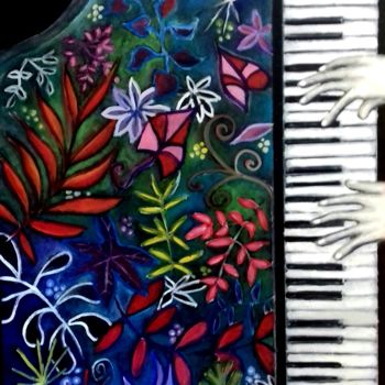 Pintura titulada "piano.jpg" por Andre Rippert, Obra de arte original, Oleo