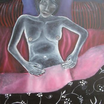 Peinture intitulée "réveil" par Andre Rippert, Œuvre d'art originale, Huile