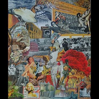 Collages intitolato "The Golden Age of S…" da Andrew Mclaughlin, Opera d'arte originale