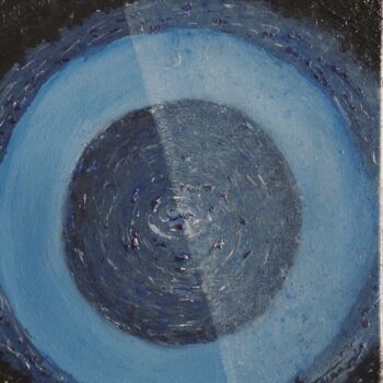 Malarstwo zatytułowany „"Water and Sky" (Da…” autorstwa Andrew Troyer, Jr, Oryginalna praca, Olej Zamontowany na Drewniana r…
