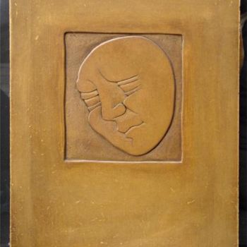 Pittura intitolato "zonder titel" da Andrew Deherder, Opera d'arte originale