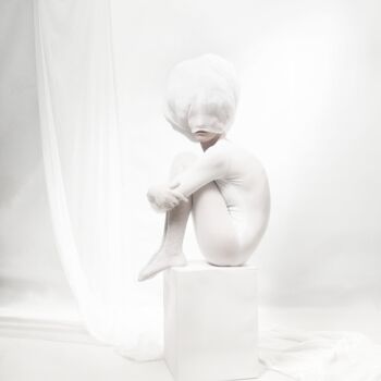 Fotografie getiteld "Angel on Earth" door Andrey & Anastasia Petukhovy, Origineel Kunstwerk, Digitale fotografie
