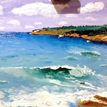 Painting titled "Cassis waves" by Andrey Aristov, Original Artwork