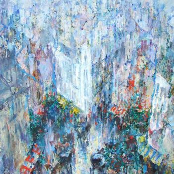 Painting titled "Paris" by Andrey Knoblok, Original Artwork