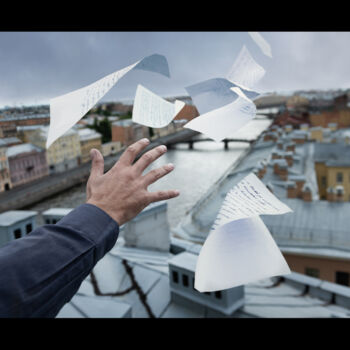 Photographie intitulée "L’AIR" par Andrey Troïtsky, Œuvre d'art originale, Photographie numérique