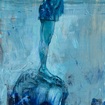Картина под названием "Перевоплощение" - Андрей Яковлев, Подлинное произведение искусства, Масло