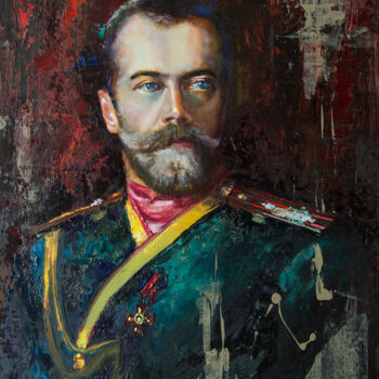 Malarstwo zatytułowany „Николай Александров…” autorstwa Андрей Яковлев, Oryginalna praca, Olej