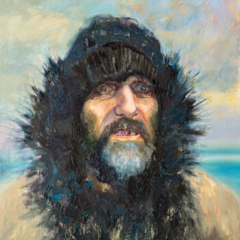 Картина под названием "Петр Мамонов" - Андрей Яковлев, Подлинное произведение искусства, Масло