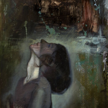 "Взгляд из тени" başlıklı Tablo Андрей Яковлев tarafından, Orijinal sanat, Petrol