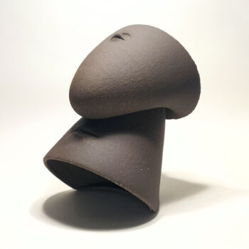 Skulptur mit dem Titel "Balance" von Andrii Kyrychenko, Original-Kunstwerk, Keramik