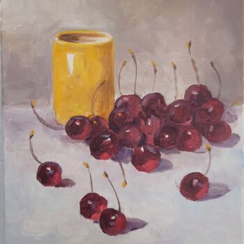 "Cherries" başlıklı Tablo Andrii Stadnyk tarafından, Orijinal sanat, Petrol
