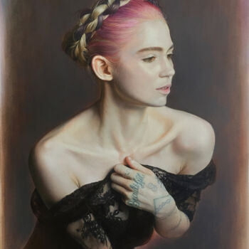 Pintura titulada "Grimes" por Andriy Markiv, Obra de arte original, Oleo