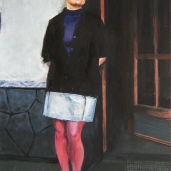 Painting titled "Annette -7" by Andy Hudson, Original Artwork, Oil