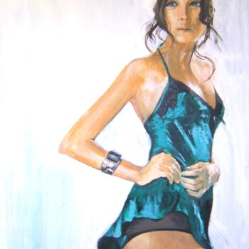 Painting titled "Mannequin -2" by Andy Hudson, Original Artwork, Oil