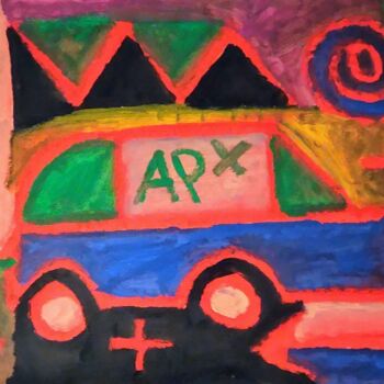 Painting titled "voiture31.jpg" by Andy Pilgrimm, Original Artwork