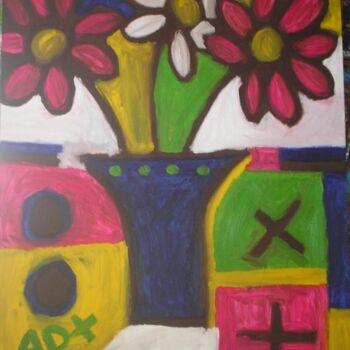 Painting titled "bouquet" by Andy Pilgrimm, Original Artwork