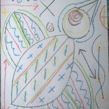 Desenho intitulada "oiseau18.jpg" por Andy Pilgrimm, Obras de arte originais