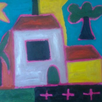 Painting titled "maison12.jpg" by Andy Pilgrimm, Original Artwork, Other