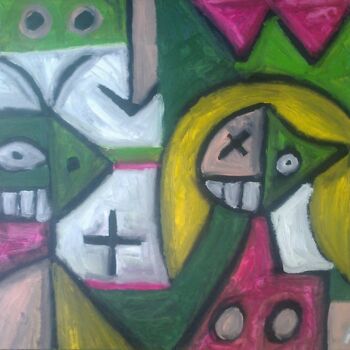 Painting titled "couple3.jpg" by Andy Pilgrimm, Original Artwork, Oil