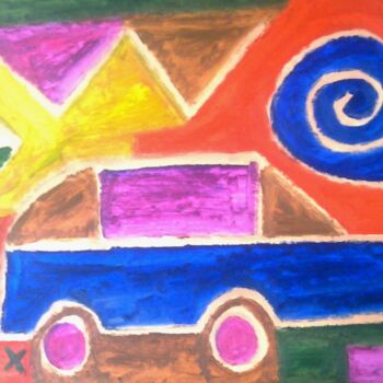 Painting titled "voiture19.jpg" by Andy Pilgrimm, Original Artwork, Other