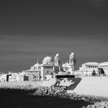 Photographie intitulée "Skyline Cadiz" par Andy Ridder, Œuvre d'art originale, Photographie numérique