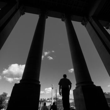 Photography titled "Colonnade" by Andy Ridder, Original Artwork, Digital Photography