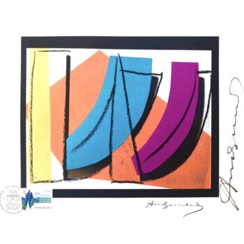 Gravures & estampes intitulée "Legendary Lithograp…" par Andy Warhol, Œuvre d'art originale, Lithographie