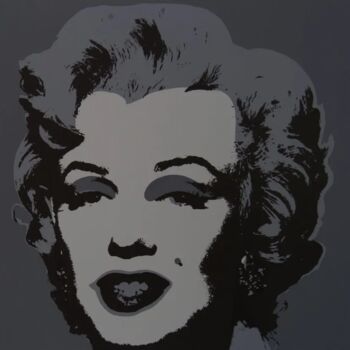 Obrazy i ryciny zatytułowany „ANDY WARHOL Marilyn…” autorstwa Andy Warhol, Oryginalna praca, Nadruk