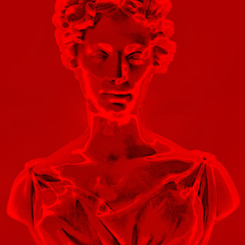 Artes digitais intitulada "Red Countress." por Andy Za, Obras de arte originais, Trabalho Digital 2D