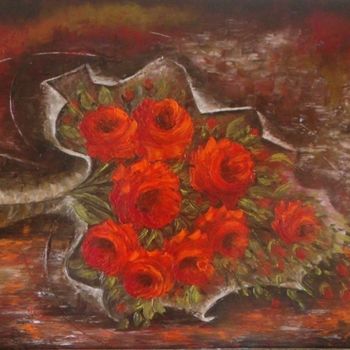Painting titled "Congratulations" by Anelise Sabino, Original Artwork, Oil