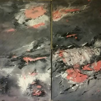 Painting titled "Le scorpion" by Laurence Sancho, Original Artwork, Oil