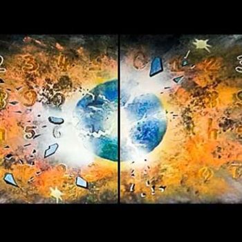 Painting titled "FINAL COUNTDOWN" by Stephane Roze, Original Artwork, Acrylic