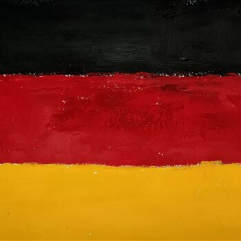 「GERMANY」というタイトルの絵画 Abarrossoによって, オリジナルのアートワーク, オイル