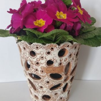 Design getiteld "VASO PIZZO FIORE" door Angela Frisi, Origineel Kunstwerk, Meubilair