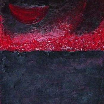 Peinture intitulée "Sole nero" par Angela Mancini, Œuvre d'art originale