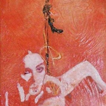 Pintura titulada "presa..all'amo" por Angela Mancini, Obra de arte original