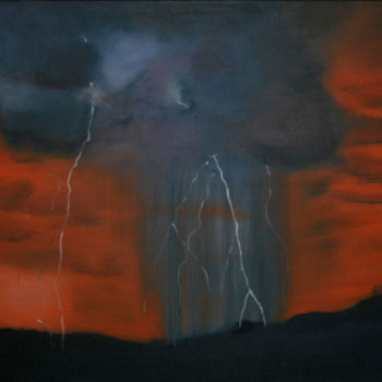 Painting titled "God's Wonder" by Angelia Fine Art, Original Artwork, Oil