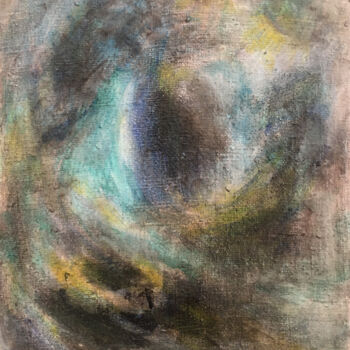 Malerei mit dem Titel "Oceanic Symphony" von Angelica Fom, Original-Kunstwerk, Acryl