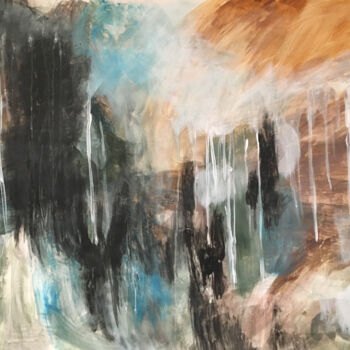 Картина под названием "Wandering" - Angelica Fom, Подлинное произведение искусства, Акрил