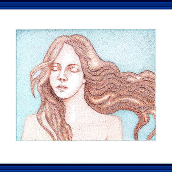 Рисунок под названием "sereia.jpg" - Angelica Trompieri, Подлинное произведение искусства