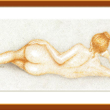제목이 "mulher-deitada1.jpg"인 그림 Angelica Trompieri로, 원작, 잉크